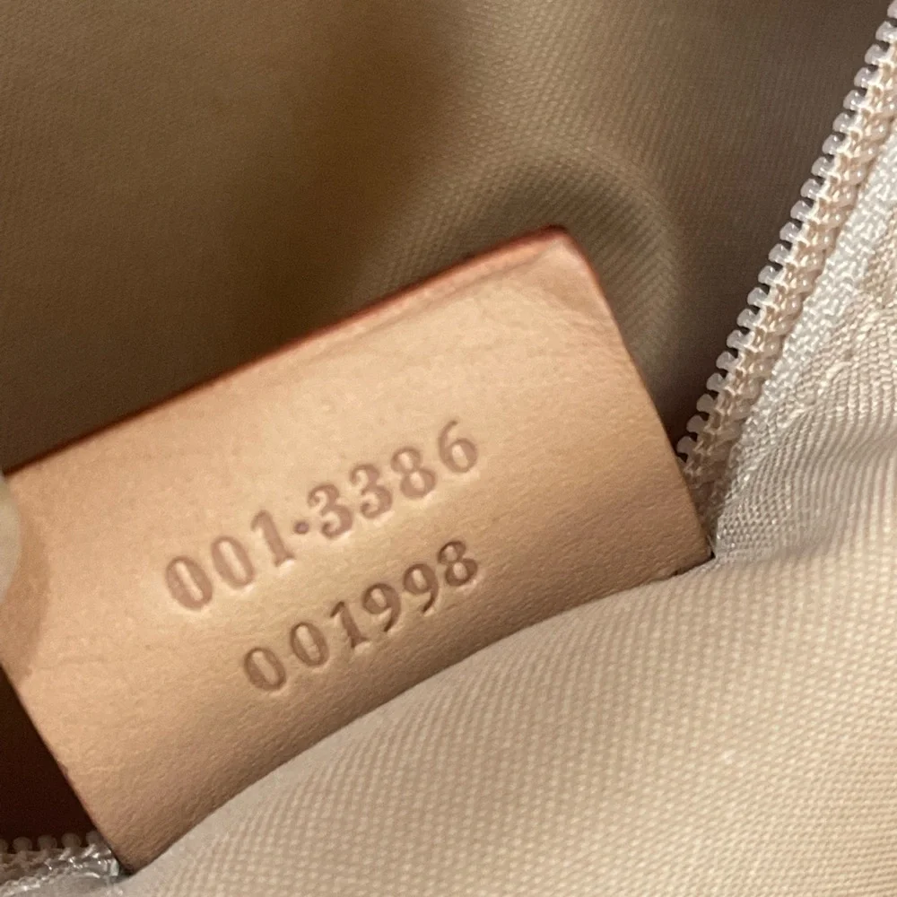 Gucci Lime Green Canvas Shoulder Bag EUC - Picture 8 of 16